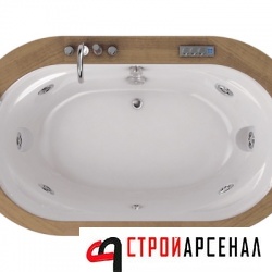 Акриловая ванна Jacuzzi Opalia 190x110 wood 9F43-498A